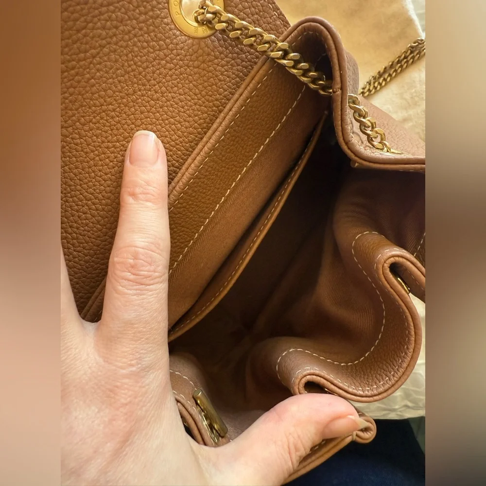 Polene Tan Leather Bag - Picture 10 of 11